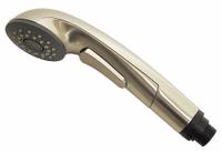 DANCO Kitchen Sprayer: Plastic, Brushed Nickel, 8 in Overall Lg, 1/2" Connection Size, NPSM (MPN 9D00010409). Key specifications — Inlet Connection Type: NPSM; Brand: DANCO; Connection Size: 1/2"; Color/Finish: Brushed Nickel; Material: Plastic; Product Type: Kitchen Sprayer.