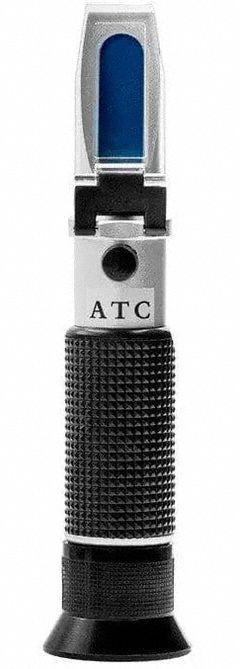LW SCIENTIFIC Refractometer: Brix, +/-1% Accuracy, Auto, Analog, 6 1/4 in Overall Dp, +/- 1° (MPN CTL-REFM-BR32). Key specifications — Brand: LW SCIENTIFIC; Accuracy: +/-1 %; Refractive Index - Min: 0 % Brix; Automatic Temperature Compensation Included: Automatic; Refractive Index - Max: 32 % Brix; Resolution: 0.2 %; Test Parameters: Brix.