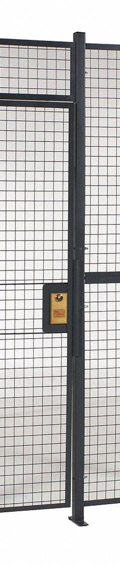RAPIDWIRE Welded Partition Cage: 8 ft W x 10 ft D 8 ft H, Gray, 2 Sides, Powder-Coated (MPN 81082W). Key specifications — attr1283235: Yes; attr1283272: RAPIDWIRE; attr1283267: Welded; attr1283268: Complete Wire Security Cages; attr1283246: Keyed Different Cylinder; attr1283240: Out; attr1283243: Yes; attr1283254: No.