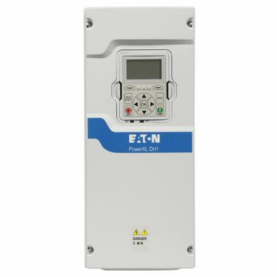 EATON Variable Frequency Drives: In Phase Three, Out Phase Three, 7 1/2 hp, IP21 - Eaton PowerXL DH1