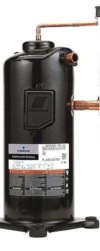 COPELAND Compressor: Scroll, 183,000 BtuH Cooling, 1 3/8 in Suction Line Connection Size (MPN ZPD182KCE-TED-950). Key specifications — Manufacturer Part Number: ZPD182KCE-TED-950; Brand: COPELAND; Compressor Protection: Hermetic; For Refrigerant Type: R-410A.