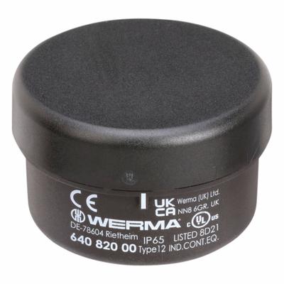 WERMA Mounting Base: Tower Light Base, For KombiSIGN 71, 1 7/16 in Overall Ht - Mounts for Modular Tower Lights