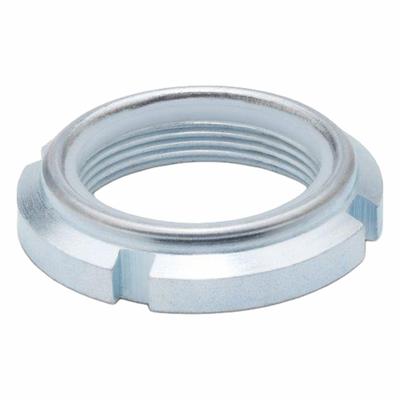 JW WINCO Bearing Locknut: Polyamide Insert, Carbon Steel, Blue Passivated Zinc Plated - Self-Locking Bearing Locknuts