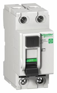 IEC Supplementary Protector: 40 A Amps, 277V AC, 26 mA Rated Residual Current, A, 10kA at 240V AC (MPN M9R41240). Key specifications — AC Voltage Rating: 277V AC; Curve Type: A; Max. AIR Rating: 10kA at 240V AC; Series: GFP.
