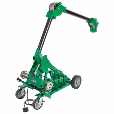 GREENLEE MOBILE VERSI BOOM & ADAPTERS: Chain Mount/Floor Mount, 20 ft Boom Lg - Cable Pullers