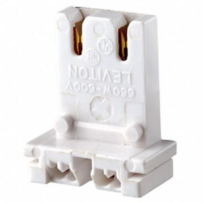 LEVITON Lampholder: Lamp Holder, Medium Bi-Pin (G13) - Lampholders & Sockets
