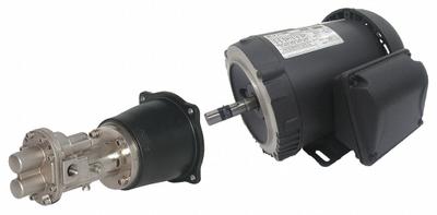 Dayton Rotary Gear Pump: Direct Drive, 1 1/2 hp Horsepower, 230/460V AC - Direct-Drive Rotary Gear Pumps