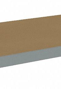 TENNSCO Shelf: 96 in x 36 in, 1,250 lb Load Capacity, Particleboard, Gray, Shelf (MPN ZLES-9636D). Key specifications — Decking Material: Particleboard; Includes: (4) Angle Beams; Decking Finish: Unfinished; Shelf Configuration: Single Straight; Color: Gray; Frame Material: Steel; Brand: TENNSCO; Frame Finish: Zinc Plated.