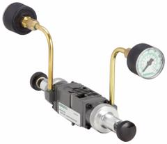 NUMATICS Sandwich Dual Air Regulator: 46 cfm Max Flow Rate, 10 psi to 130 psi, 115°F Max Op Temp (MPN 081RD100J000000)