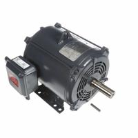 MARATHON MOTORS General Purpose Motor: Rigid Base Mount, Open Drip Proof, 5 hp, 208-230/460V AC (MPN 184TTDBD6026). Key specifications — Brand: MARATHON MOTORS; Nameplate Voltage @ 60 Hz: 208-230/460V AC; Full Load Current @ 60 Hz: 13.2/6.6 A; Nameplate RPM @ 60 Hz: 1,765 RPM; Motor Enclosure: ODP.