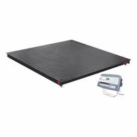 OHAUS Floor Scale: 2,500 lb Wt Capacity - Imperial, 0.5 lb/0.2 kg Readability, Floor Scale (MPN i-DF52P2500B1L). Key specifications — Weighing Units: metric ton; Platform Material: Stainless Steel; Connection Ports: Wi-Fi®; Brand: OHAUS; Series: Defender™ 5000; Readability: 0.5 lb/0.2 kg.