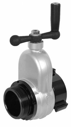 MOON AMERICAN Hose Gate Valve: Aluminum, 2 1/2 in Pipe Size, 2 1/2 in Female NST, 2 1/2 in Male NST (MPN 734-2524). Key specifications — Stem Material: Aluminum; Brand: MOON AMERICAN.