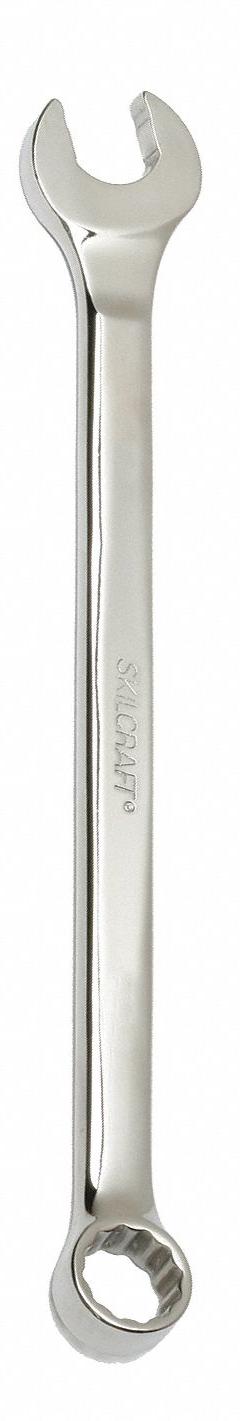 ABILITY ONE Combination Wrench: Alloy Steel, Chrome, 18 mm Head Size, 10 1/4 in Overall Lg, Offset (MPN 5120-01-645-2320). Key specifications — attr309539: 18 mm; attr309567: No; attr324930: ABILITY ONE.