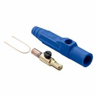 Single Pole Inline: Male, Blue, 600V AC/600V DC, 140 A, Crimp Tube Termination, 15 Series (MPN 15D23-UB). Key specifications — Gender: Male; Series: 15; Brand: LEVITON.