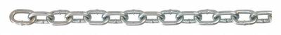 PEERLESS Straight Chain: Carbon Steel, 700 lb Working Load Limit, Straight - Welded Straight-Link Tailgate Chains