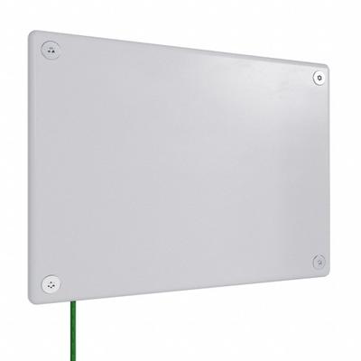 LEGRAND Wall Plate: Blank, 3 Gang, White - Tamper-Resistant Wall Plates