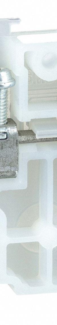 SQUARE D Terminal Block: DIN Rail Mounting Type, Screw Clamp Wire Termination, 2 Wire Terminals (MPN 9080GM6). Key specifications — Brand: SQUARE D; For Minimum Wire Size: 22 AWG.