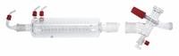 IKA Vertical Condenser (MPN 0003743100). Key specifications — Compatible with Product Type: Rotary Evaporators; Features: Condenser and Receiving Flask Coated for Shatter Protection.