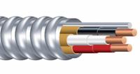 SOUTHWIRE Metal Clad Cable: 12 AWG, 2 Conductors, Copper, 1,000 ft, Galvanized Steel, Std, THHN (MPN 55274902). Key specifications — Brand: SOUTHWIRE.
