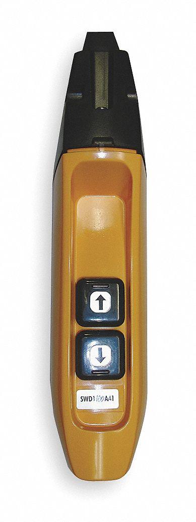 HARRINGTON Two Button Pendant Station: Electric Chain Hoists - Pendant Control Stations for Hoists