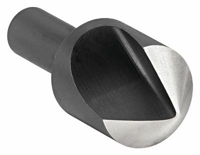 CLEVELAND Countersink: 82°, 1 Flute, 3/8 in Body Dia - Fast-Cutting Single-Flute Countersinks