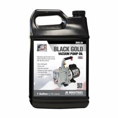 BLACK GOLD Refrigerant Evacuation Pump Oil: ISO-46, 1 gal Container Size (MPN DVO-24). Key specifications — Color: Black; Brand: BLACK GOLD; ISO Viscosity Grade: ISO-46; Container: 1 gal.