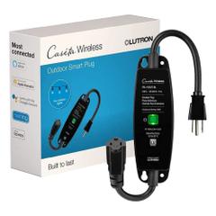 LUTRON Outdoor Smart Plug: Outdoor Plug, Black, Lutron Smart Bridge or Smart Bridge PRO, PD-15OUT-BL. Key specifications — Product Type: Outdoor Plug; Manufacturer Part Number: PD-15OUT-BL; Compatible with Series: Lutron Smart Bridge or Smart Bridge PRO; Brand: LUTRON.