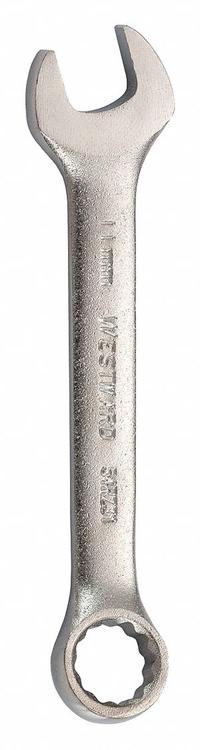 WESTWARD Combination Wrench: Alloy Steel, Satin, 11 mm Head Size, 4 in Overall Lg, Offset (MPN 54RZ31). Key specifications — attr309539: 11 mm; attr309567: No; attr324930: WESTWARD.