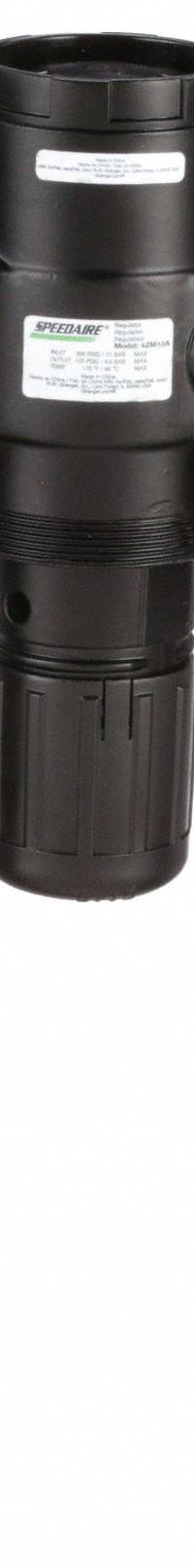 SPEEDAIRE Filter/Regulator/Lubricator: 1 in NPT, 275 cfm, 250 psi Max Op Pressure, 5 micron, Mist (MPN 4ZM03). Key specifications — attr109588: Heavy Duty; attr109524: SPEEDAIRE.