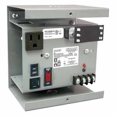 FUNCTIONAL DEVICES INC / RIB Class 2 Power Supply: 100 VA Power Rating, 120V AC - Enclosed & Panel Mounted Class 2 Transformers