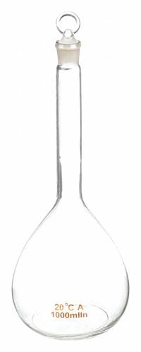 APPROVED VENDOR Volumetric Flask: 1 L, Colorless, Conical, 0.40 mL, Includes Closure (MPN 5PRZ1). Key specifications — Shape: Conical; Tolerance: 0.40 mL; Body Color: Colorless; Brand: APPROVED VENDOR; Compatible with Stopper Size: 19/17.