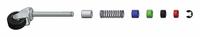COTTERMAN Ladder Caster Kit: For Rolling Ladders, Swivel, 4 Casters, 2 in Wheel Dia, Casters (MPN SU9097). Key specifications — Caster Type: Swivel; Includes: 70-75 Durometer; Brand: COTTERMAN; Compatible Ladder Type: Rolling Ladders; Compatible with Series: MasterStep; Product Type: Caster.