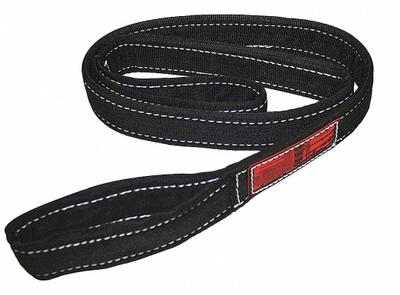 STREN-FLEX Web Sling: Type 4, Nylon, 2 Plies, 6 ft Sling Lg - Abrasion-Resistant Nylon Twisted-Eye Web Slings