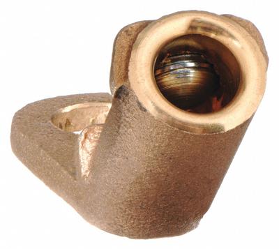 TWECO Welding Cable Ball Point Lug: Ball Point, 150 A Compatible Current (Max) - Ball-Point Welding Cable Lugs