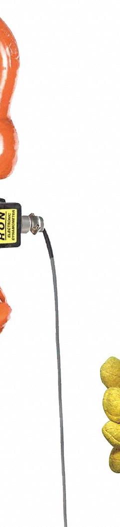 RON CRANE SCALES Crane Dynamometer: 110,000 lb Wt Capacity - Imperial, +/-0.1% Accuracy, 50 lb (MPN RON 2000-S55CC). Key specifications — Readability: 50 lb; Standards: CE; Indicator Attachment: Corded Remote; Includes: Carrying Case; Housing Material: Alloy Steel; Manufacturer Part Number: RON 2000-S55CC; Brand: RON CRANE SCALES; Weighing Units: kg.