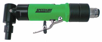 SPEEDAIRE Die Grinder: Right Angle Tool, 0.4 hp Horsepower, 13,000 RPM Max. Speed - Air-Powered Right-Angle Die Grinders