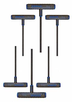 EKLIND Hex Key Set: 6 - 10 Pieces, Hex-T 6 Inch, T, Metric, Std End, Long, 6 Pieces, Pouch, 6 Tips (MPN 64606). Key specifications — attr1205553: Not Tether Capable; attr1205554: EKLIND; attr1205568: Black Oxide; attr1293176: 6 - 10 Pieces.