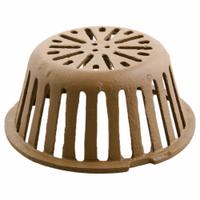 JAY R. SMITH MFG. CO Dome Strainer: 10 in Overall Dia, 4 3/8 in Overall Ht, Cast Iron, Duco-Coated (MPN 1310CID). Key specifications — Connection Type: Flanged; Finish: Duco-Coated; Brand: JAY R. SMITH MFG. CO.