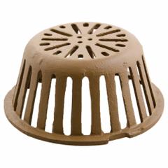 JAY R. SMITH MFG. CO Dome Strainer: 10 in Overall Dia, 4 3/8 in Overall Ht, Cast Iron, Duco-Coated (MPN 1310CID). Key specifications — Connection Type: Flanged; Finish: Duco-Coated; Brand: JAY R. SMITH MFG. CO.