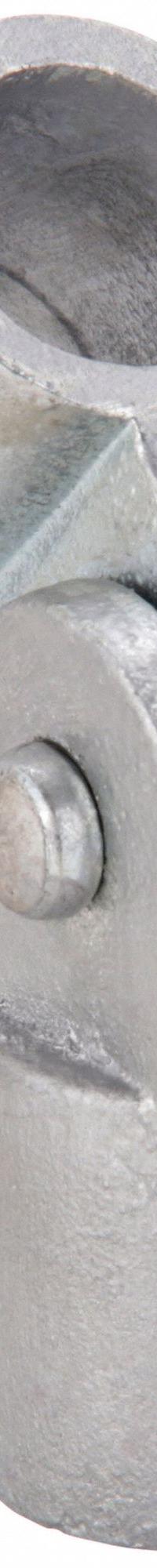 Structural Pipe Fitting: Single-Swivel Socket, Tee, 3/4 in For Pipe Size, Cast Iron, Gray, Pipe (MPN 30LX18). Key specifications — Manufacturer Part Number: 30LX18; Brand: APPROVED VENDOR; Finish: Zinc-Plated; Material: Cast Iron; Product Type: Single-Swivel Socket.