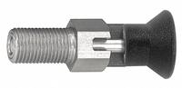 KIPP Indexing Plunger: Locking, SS, M10x1 Thread, 5 N to 12 N Nose Force (MPN K0338.13105). Key specifications — Brand: KIPP.