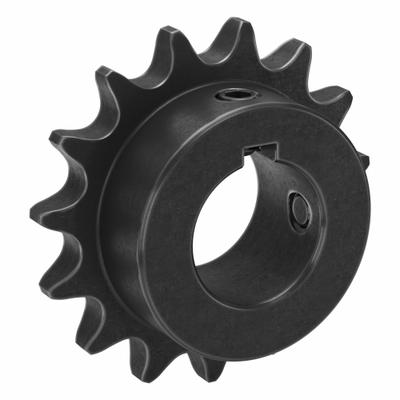 TRITAN Sprocket: 40, For 1/2 in Chain Pitch, 1 in Bore Dia, 15 Teeth, 2.405 in Pitch Dia - Size 40 Fixed-Bore Roller Chain Sprockets