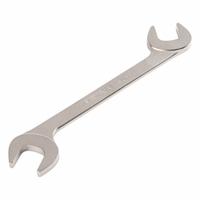 TEKTON Open End Wrench: Chromium Molybdenum Steel, Satin, 20 mm Head Size, 8 5/16 in Overall Lg (MPN WAE84220). Key specifications — attr309776: No; attr309781: Satin; attr309780: Chromium Molybdenum Steel; attr324939: TEKTON.