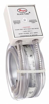 DWYER Analog Manometer: Flex U-Tube, 1211-24, -12 in wc to 12 in wc, 24 in Tube Lg. Key specifications — Series: 1211; Includes: (2) Nylon Rubber Tubing Connectors; Brand: DWYER; Housing Material: Vinyl-Plastic; Manufacturer Part Number: 1211-24; Fluid Color: Green.
