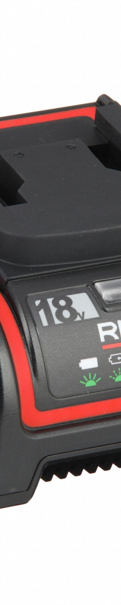 RIDGID Battery Charger: Single-Port Charging - RIDGID Plumbing Tool Battery Chargers