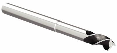 WIDIA HANITA Square End Mill: Carbide, 3 Flute, 1" Mill Dia, 1-1/4" LOC - Reduced-Neck Fast-Cutting Carbide Square End Mills for Aluminum