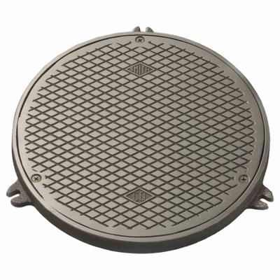 JAY R. SMITH MFG. CO Floor Cleanout: 11 1/2 in Overall Dia, 3/4 in Overall Ht, Nickel Bronze - Floor Cleanout Covers