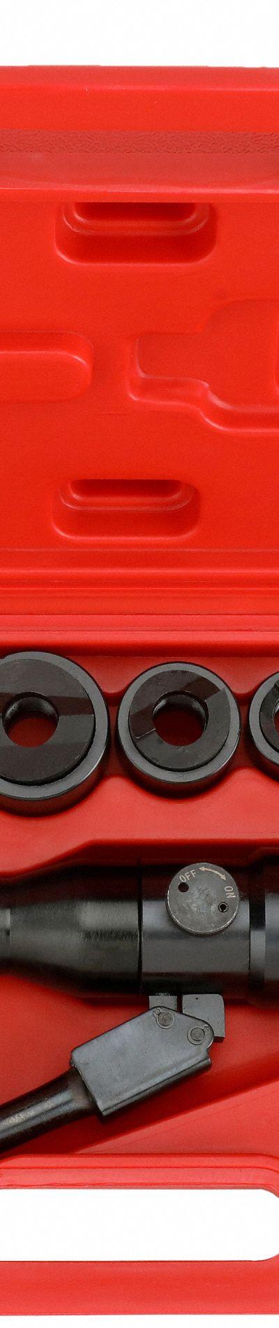 ECLIPSE Hydraulic Knockout Punch: 10 Pieces - Eclipse Knockout Punch Tool Kits