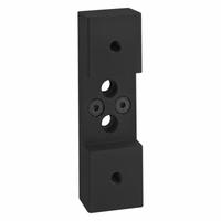Roller Wheel: 15 Series, 1 3/16 in L x 1 1/2 in W x 4 5/8 in H, Black, Anodized (MPN 2754-BLACK). Key specifications — Brand: 80/20; Housing Material: Aluminum; Includes: Mounting Hardware; Finish: Anodized.