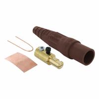 Single Pole Inline: Male, Brown, 600V AC/600V DC, 400 A, Single Set Screw Termination, 16 Series (MPN 16D23-UH). Key specifications — Gender: Male; Series: 16; Brand: LEVITON.